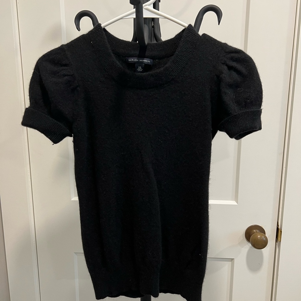 Banana republic short sleeve sweater top